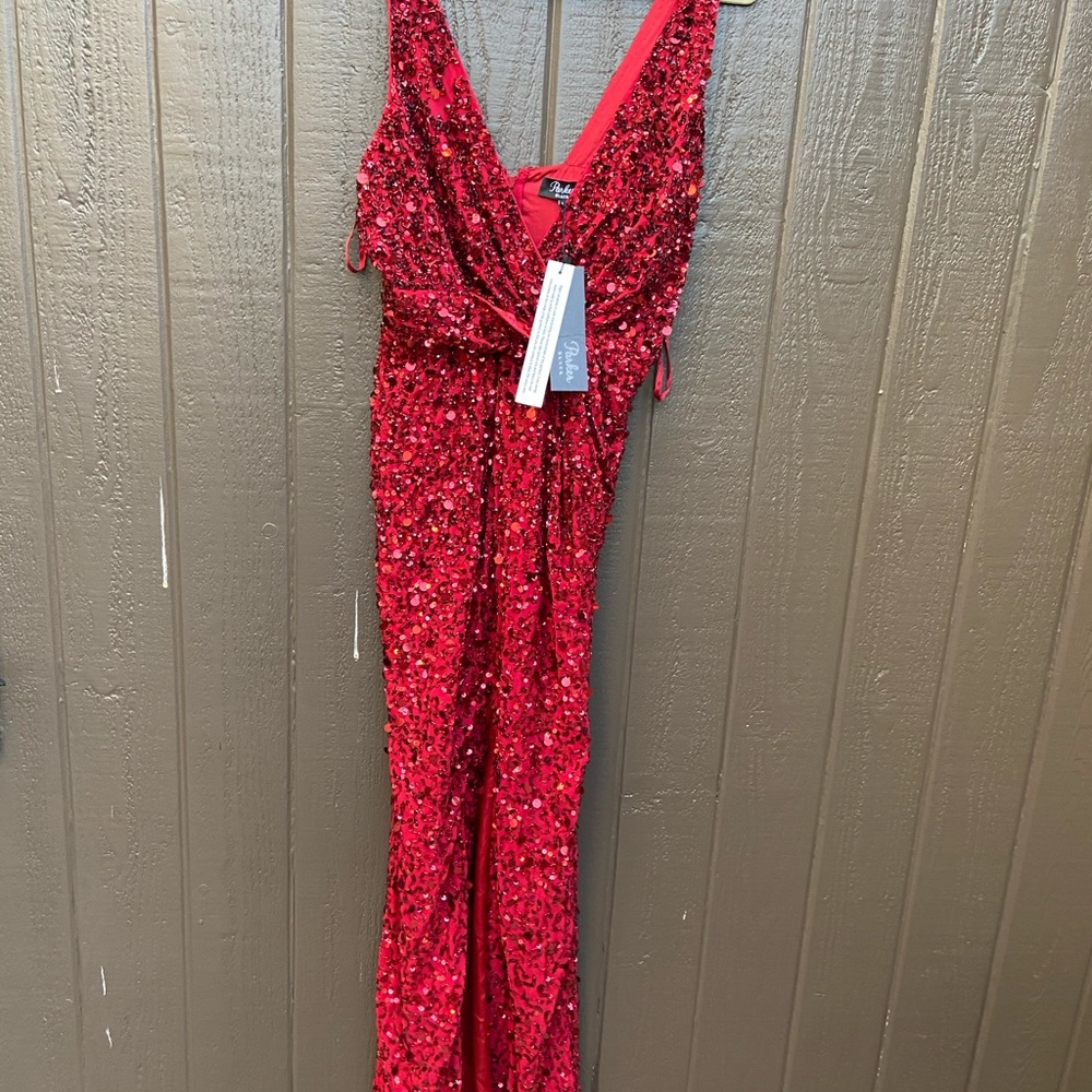 COPY - Parker Black Monarch Dress in Rosebud Sequins - Picture 4 of 12